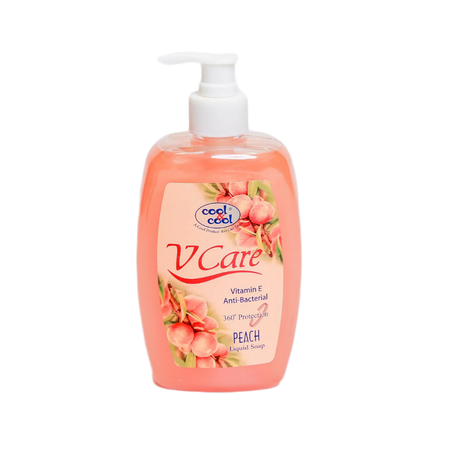VCARE Hand Wash Peach 500 ml Pack