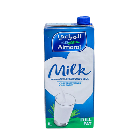 Al Marai Full Fat Long Life Milk 1 Ltr