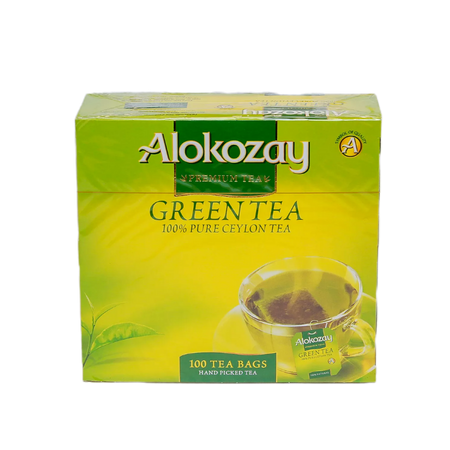 Alokozay Green 100 Tea Bags Pack