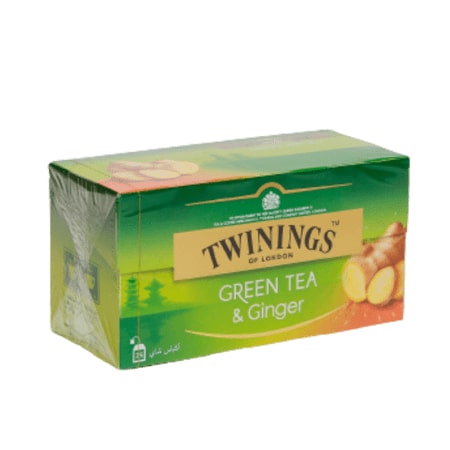 Twining Green Ginger 25 Tea Bags Pack