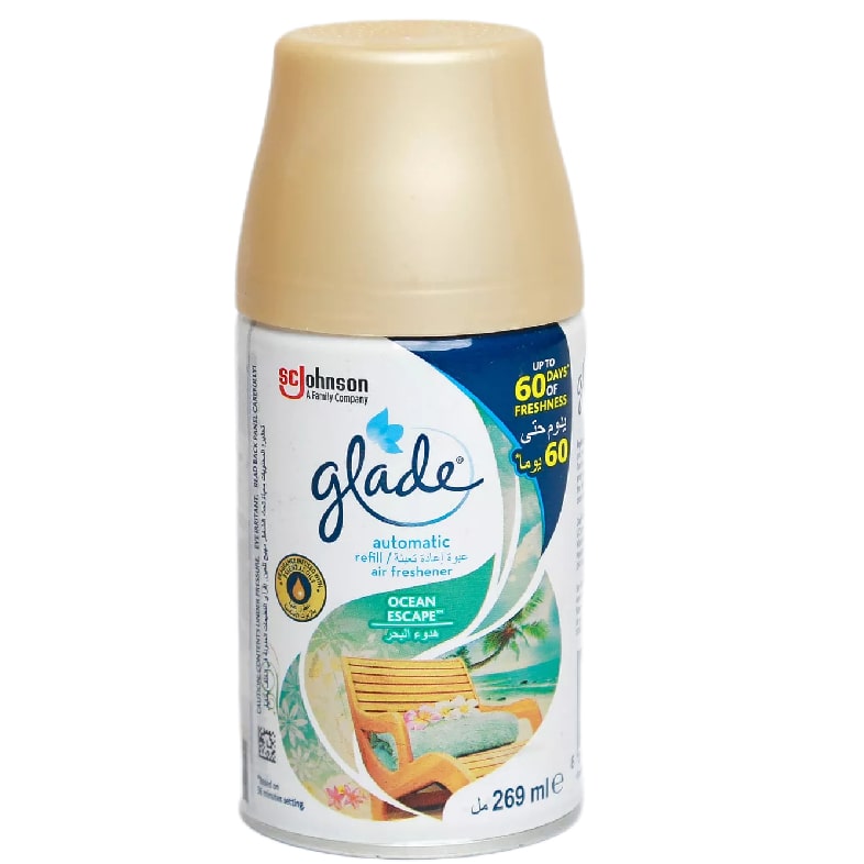 Glade Auto Air Freshner Spray Ocean Escape 269 ml (2)