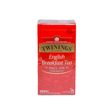 Twining English Breakfast 25 Tea Bags Pack