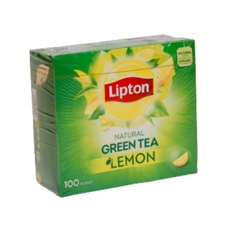 Lipton Green Mint 100 Tea Bags Pack - Office Connect