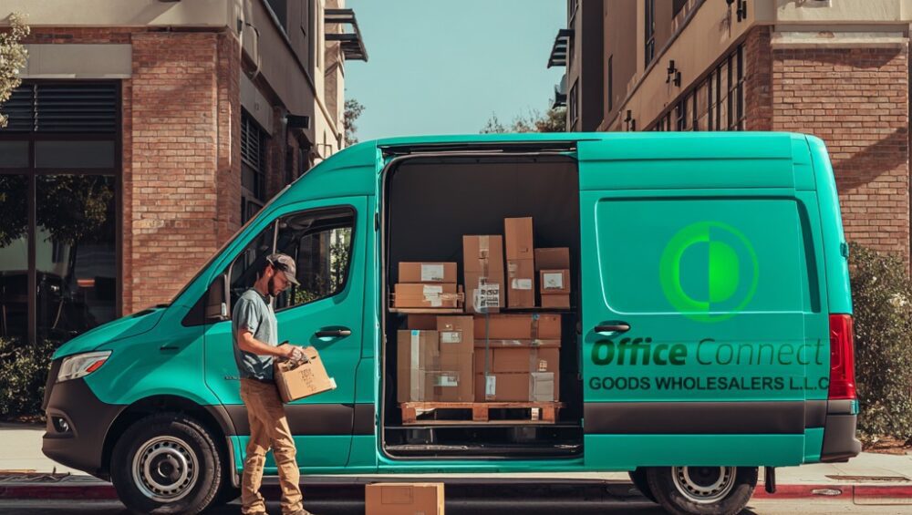 office supplies delivery tracking