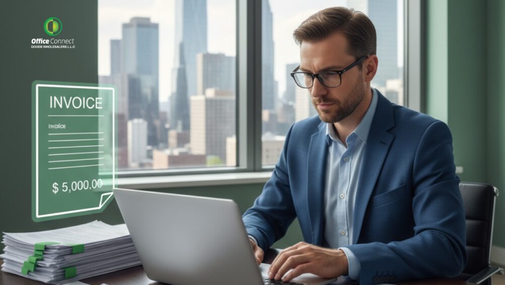 consolidated invoicing for office supplies