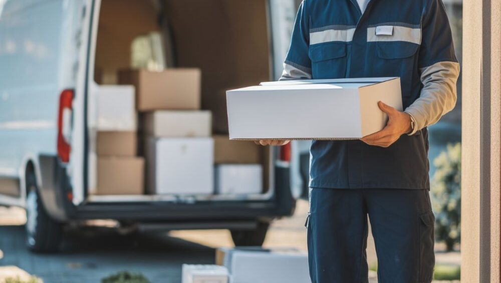 Real-time delivery tracking for office supplies in UAE