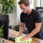 professional cleaning cloths for office hygiene