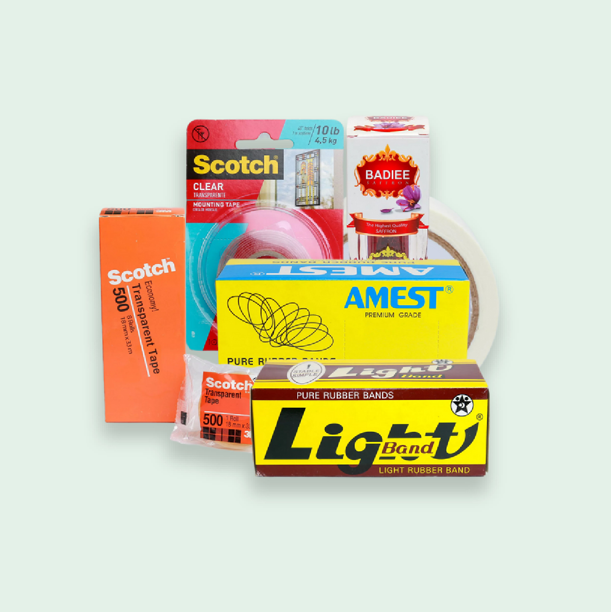 Tapes & Rubber Band Supplies